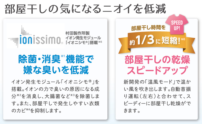 梅雨時に発生する生乾きの原因「モラクセラ菌」を除菌するのにうってつけのピュアドライをはじめ、家電を格安価格でご提供。格安通販ショップ リベルタヴィラ